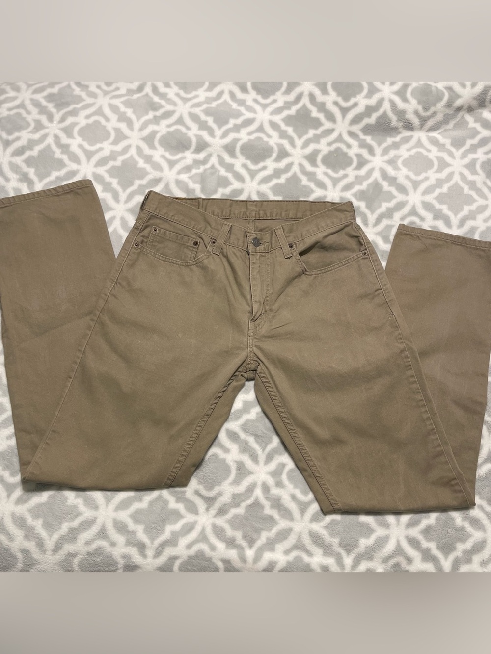 Levis 559 Relaxed Straight Jeans Adult 32 X 34Tan Mid Rise